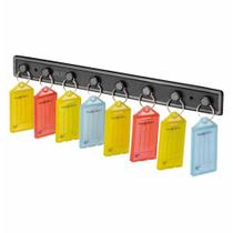 Organizador de chaves com 8 chaveiros / ct / waleu Organizador de chaves com 8 chaveiros / ct / waleu