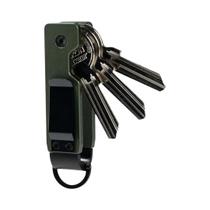 Organizador De Chaves Compacto Em Alumínio Inteligente, Suporta 2-5 Chaves, Chaveiro Multifuncional