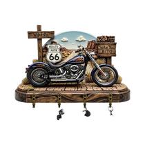 Organizador De Chaves Para Motocicleta Montado Na Parede Com Ganchos Planos 2D, Decoração Para Organizador De Chaves Para Motocicleta Montado Na Parede Com Ganchos Planos 2D, Decoração Para