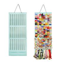 Organizador de clipes de cabelo Bow Holder PACMAXI para montagem em parede 51x30cm