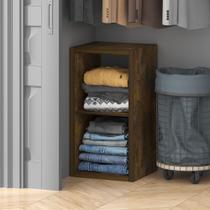 Organizador de Closet Furinno de 2 Cubos en Pino Ámbar con Marco Extra Grueso Organizador de Closet Furinno de 2 Cubos en Pino Ámbar con Marco Extra Grueso