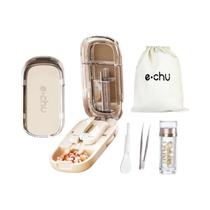 Organizador De Compartimentos Para Medicamentos Com Cortador De Comprimidos Afiado