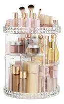 Organizador De Cosmético Maquiagem Completo Giratório 360º G