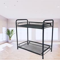 Organizador de Cosméticos 2 Prateleiras Aramado Multiuso Organização Frutas Casa Cozinha Banheiro Moderno Prático Preta