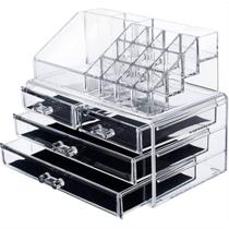 Organizador de Cosméticos Acrilico 4/5 Gavetas Maquiagem Modelos:4 Gavetas