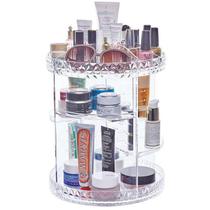 Organizador De Cosméticos Giratório 360º Acrílico 28X21,5Cm - Pgb