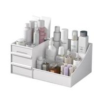 Organizador De Cosméticos Minimalista Em Plástico, Caixa De Armazenamento Estilo Gaveta Para Mesa De