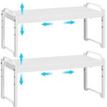 Organizador de Cozinha Ajustável Empilhável Shelf X-cosrack 65 cm Organizador de Cozinha Ajustável Empilhável Shelf X-cosrack 65 cm