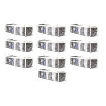 Organizador de Cristal Transparente p/ Calcinhas - Meias - Cuecas - Body pequenos com 10 unidades