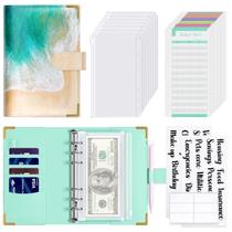 Organizador de dinheiro em couro PU Rnivvi A6 Budget Binder Organizador de dinheiro em couro PU Rnivvi A6 Budget Binder