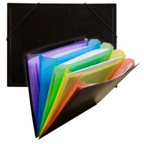 Organizador de Documentos C-Line CLI59011 Preto 24x31x1 cm Organizador de Documentos C-Line CLI59011 Preto 24x31x1 cm