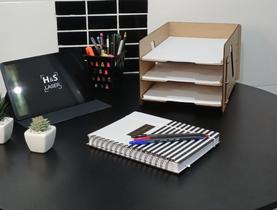 Organizador de documentos compatível com A4
