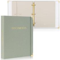 Organizador de documentos ZICOTO Linen, fichário expansível de 33x28 cm Organizador de documentos ZICOTO Linen, fichário expansível de 33x28 cm
