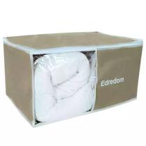 Organizador De Edredons Nylon Bege 912 Vb Home