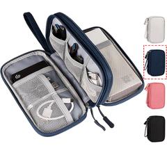 Organizador de eletrônicos CAOODKDK Travel Cable Accessories Bag Organizador de eletrônicos CAOODKDK Travel Cable Accessories Bag