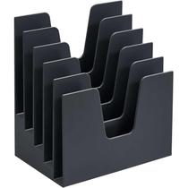 Organizador de escritorio classificador de papeis preto acrimet