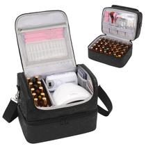 Organizador de esmaltes CUBETASTIC contém 45 garrafas e lâmpada UV