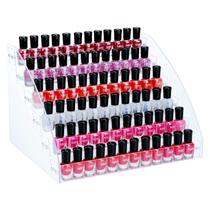 Organizador de esmaltes KINGROW, prateleira de acrílico de 6 camadas