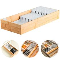 Organizador de Facas 38,5x15,5cm em Bambu Cozinha