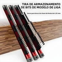 Organizador De Ferramentas Com 40 Slots Para Bits De Chave De Fenda Magnéticos, Estojo De
