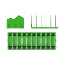 Organizador De Ferramentas Compacto E Resistente Para Até Dez Ferramentas, Armazenamento Em Gaveta