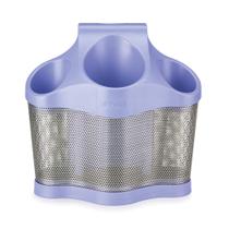 Organizador de ferramentas de modelagem de cabelo Polder Style Station Periwinkle
