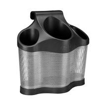 Organizador de ferramentas para cabelo Polder Style Station preto/prata
