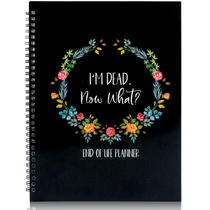 Organizador de fim de vida Planner oyeftp I'm Dead Now What