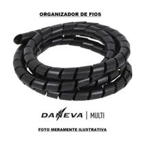 Organizador De Fios 19mm 1,5m Pt 1578 Daneva