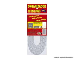 Organizador De Fios 1M Branco 7002 Blister