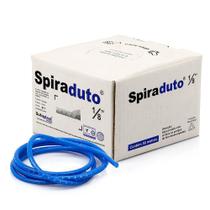 Organizador De Fios E Cabos Spiraduto 1/8 Azul - 10 Mt