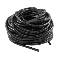 Organizador de Fios Espiral Preto 5/8 - Cód.7385