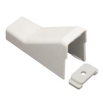 Organizador de fios ICC Raceway Ceiling Entry 3/4", pacote com 10 unidades, branco