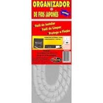 Organizador de Fios Overtime 16mm x 1m Branco - Japonês