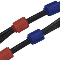 Organizador de fios para cabos eletrônicos com fita 17x2 cm