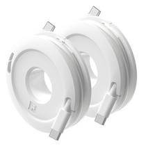 Organizador de fones de ouvido Fuse Side Winder Mini e Max White Organizador de fones de ouvido Fuse Side Winder Mini e Max White