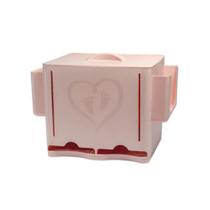 Organizador de Fraldas Bebê Porta Fralda 3 em 1 Lenço Umedecido Pomada Creme Caixa de Fraldas