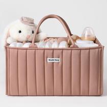 Organizador de Fraldas Blissful Diary Baby - Rosa Blush