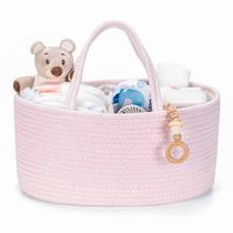 Organizador de fraldas Caddy Kodomoore Small 36x22x18cm rosa Organizador de fraldas Caddy Kodomoore Small 36x22x18cm rosa
