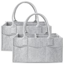 Organizador de Fraldas Cute Castle - Pacote com 2 - Cinza Organizador de Fraldas Cute Castle - Pacote com 2 - Cinza