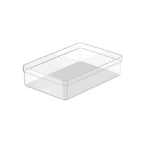 Organizador De Gaveta Clear Natural 22.5X15x5.6Cm