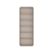 Organizador De Gaveta Colmeia 35x12,5 Cm Meia Cueca Calcinha Cor Bege OU Martiplast