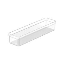 Organizador de Gaveta Modular 30cm Multiuso Transparente Clear Ou