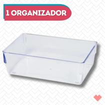 Organizador de Gaveta Modulo 2 Porta Maquiagem Talheres 1un