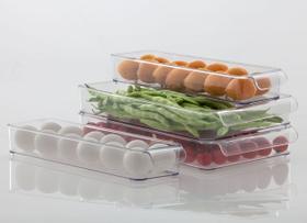 Organizador de Gaveta Multiuso Diamond em Acrílico 37,5x21x10,5cm Organizador de Gaveta Multiuso Diamond em Acrílico 37,5x21x10,5cm