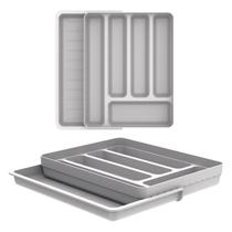 Organizador de gaveta porta talheres utensílios expansível