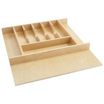 Organizador de Gaveta Rev-A-Shelf com 9 Compartimentos em Bordo Natural Organizador de Gaveta Rev-A-Shelf com 9 Compartimentos em Bordo Natural