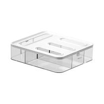 Organizador De Gavetas De Cozinha Em Plástico Para Despensa, Sacos Ziplock E Utensílios