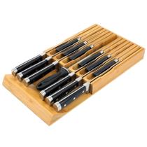 Organizador de gavetas de facas VaeFae Bamboo para 12 facas