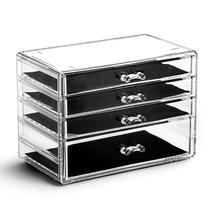 Organizador de gavetas de maquiagem BINO THE MANHATTAN com 4 gavetas